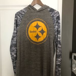 Steelers thin hoodie medium
